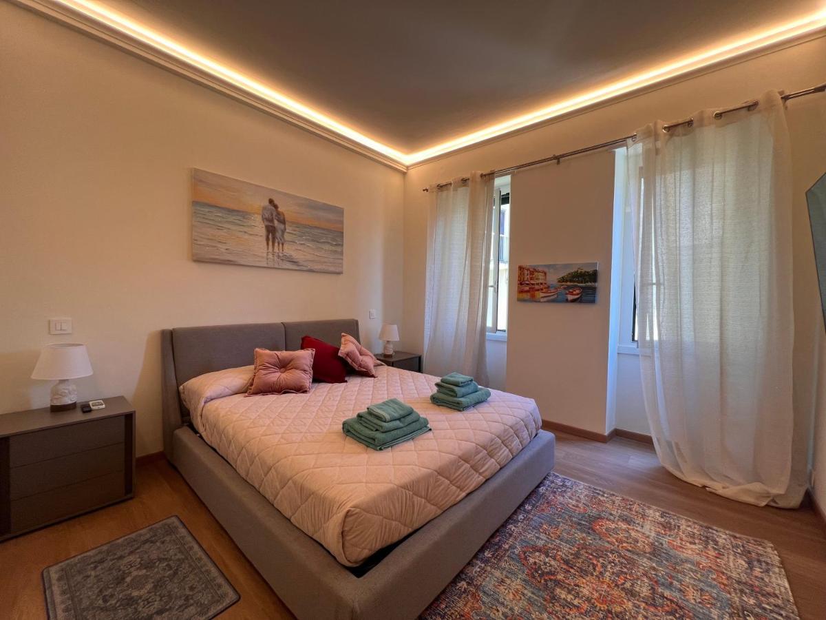 Ferienwohnung VAL DI SOLE- VISTA MARE- VISTA COLLINA-Wifi 100MG - TV 5 POSTI LETTI Rapallo Exterior foto