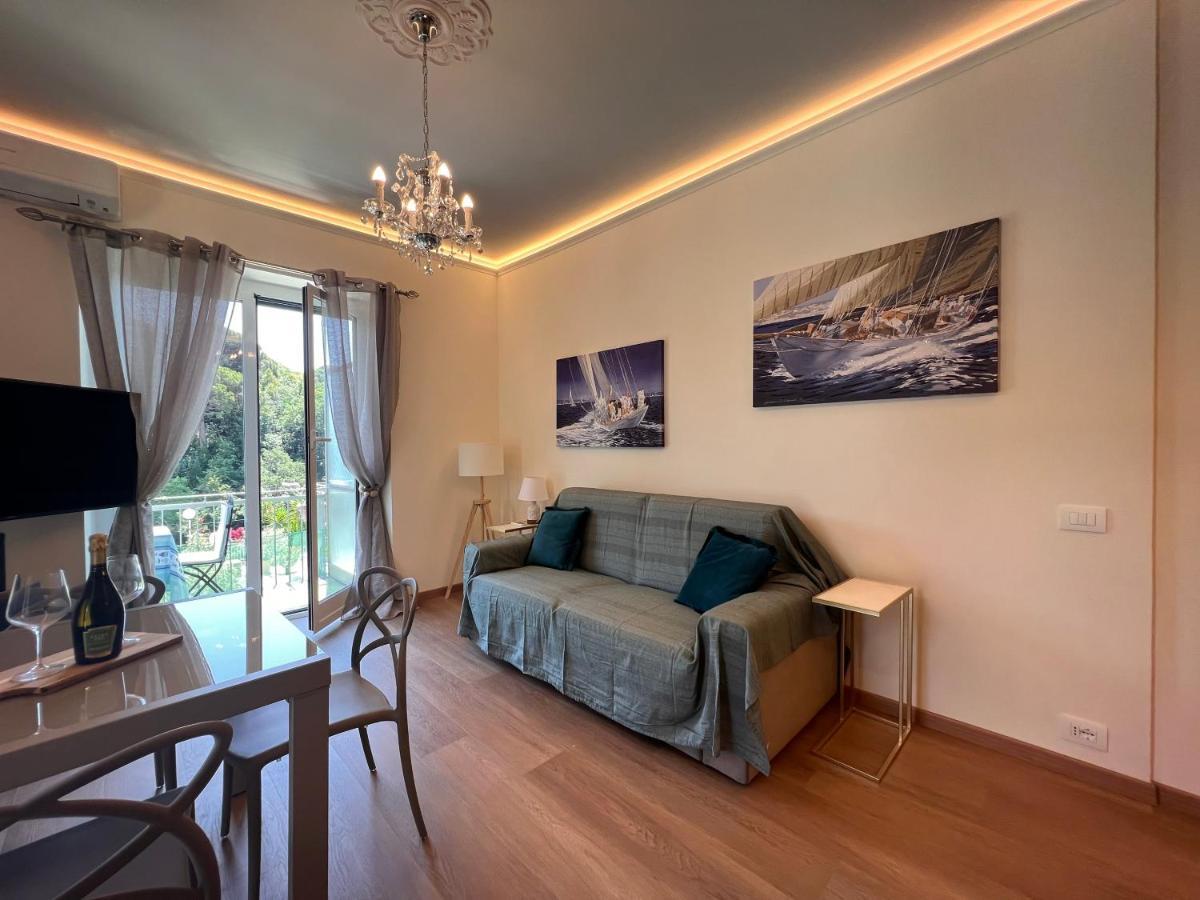 Ferienwohnung VAL DI SOLE- VISTA MARE- VISTA COLLINA-Wifi 100MG - TV 5 POSTI LETTI Rapallo Exterior foto